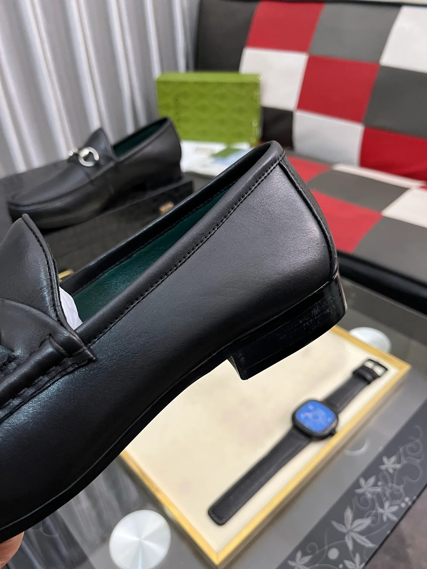 Men's Men's Shoes 💰540⌚️⌚️【GUCCI】The most popular classic Gucci leather shoes. Synchronized with the official website, the upper is made of Italian first-layer cowhide ➕cowhide lining, with unique brand and unique craftsmanship. Highlighting the hot style of the new year. Stop hesitating, stop wandering, get it now. Digital: 38--444️⃣colors available